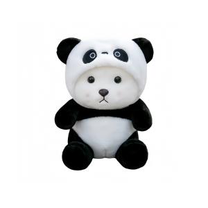 Милые плюшевые медведи трансформеры, высота 25cm/28cm/40cm LOGISTAR, Transform into белый Hat Bear