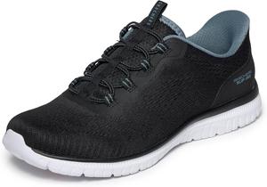 Женские слипоны Skechers Virtue без застежек, белый/черный