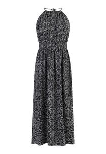 Платье faina Midi Aus Chiffon, черный