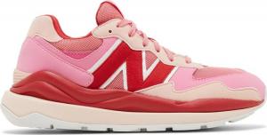 Кроссовки New Balance 57/40 Big Kid 'Vibrant Pink Team Red', розовый