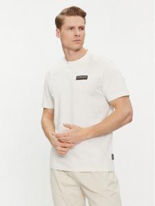 Футболка стандартного кроя Napapijri, экрю