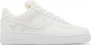 Лимитированные кроссовки Nike Louis Vuitton x Air Force 1 Low 'Triple White', белый