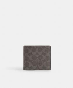 Кошелек для монет с автографом на холсте