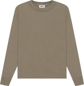 Лонгслив Fear of God Essentials Long-Sleeve Tee 'Taupe', загар