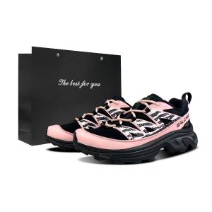 SALOMON XT 6 дышащие и легкие низкие альпинистские туристические ботинки Unisex Black Pink