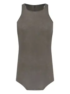 Классическая майка с американской проймой Rick Owens, зеленый