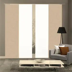 ИДЕИ ДЛЯ ДОМАШНЕЙ ЖИЗНИ Раздвижные шторы «PIVE SET OF 4», (4 шт.), набор раздвижных штор с цифровой печатью из 4 шт. PIVE Home Wohnideen, цвет sand