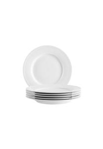 Набор обеденных тарелок MäSer Arlona из фарфора, белый