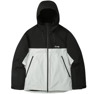 Jeep Унисекс пуховик, Black Gray