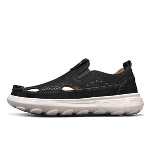 Нескользящие, дышащие, износостойкие, мужские кроссовки для речного треккинга G.N.SHIJIA, Black