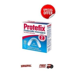 Клейкие подушки для зубных протезов, Protefix