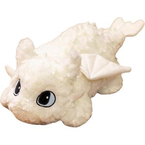 Милые очаровательные плюшевые дракончики высотой 50см/67см Happy Fish, белый