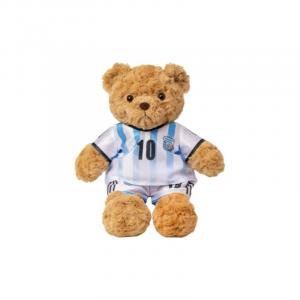 Плюшевая кукла медведь в футболке лиги чемпионов уефа и премьер-лиги, высота 34см TIANHONGMINGPIN