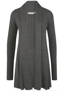 Вязаный кардиган Fransa, темно-серый