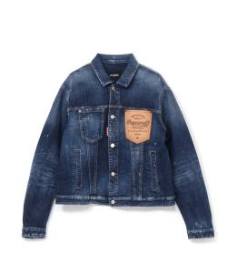 Поверх джинсовой куртки