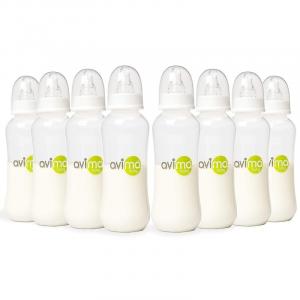 Бутылочки для кормления 8 шт. по 295 мл Avima Anti Colic, прозрачный
