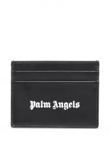 Кардхолдер с логотипом Palm Angels, черный