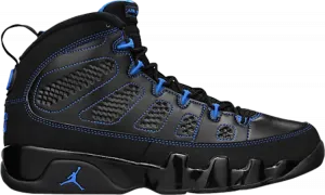 Кроссовки Air Jordan 9 Photo Blue Black Bottom, черный