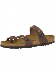 BIRKENSTOCK Сандалии 'Mayari' с T-образным ремешком в цвете Mocha
