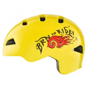 Шлем Brn Fiamma junior urban, желтый