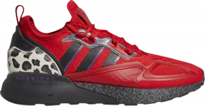 Кроссовки Adidas Jalen Ramsey x ZX 2K Boost 'Survival Is Rare', красный