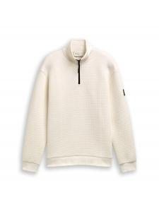 Толстовка TOM TAILOR DENIM, белый