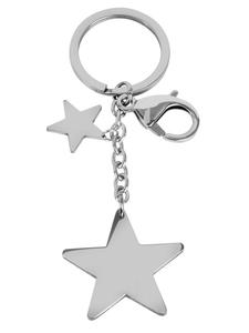 Adeliás Женский кулон - брелок из нержавеющей стали серебристого цвета