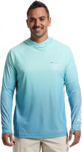 Худи Columbia Terminal Deflector Zero II Hoodie, Blue Echo/Gulf Stream Gradient