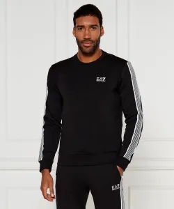 Толстовка Regular fit Ea7, черный