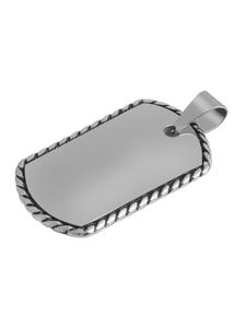 Adeliás Универсальный кулон из нержавеющей стали серебристого цвета