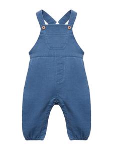 Зауженный комбинезон MANGO KIDS BACHATA, темно-синий