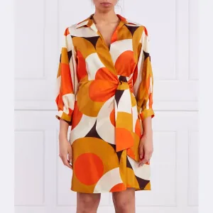 Шелковое платье Beatrice B, оранжевый