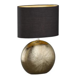 Настольная лампа Fischer & Honsel черный, золотой, 34/17/53 см