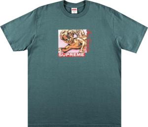 Футболка Supreme Lovers Tee 'Dark Teal', бирюзовый