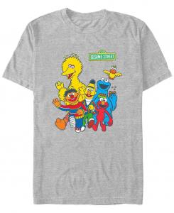 Мужская футболка с коротким рукавом «улица сезам» Fifth Sun, мульти