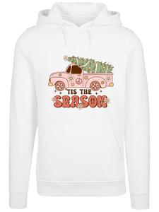 Пуловер F4NT4STIC Hoodie Tis The Season Christmas Drivin Home, белый