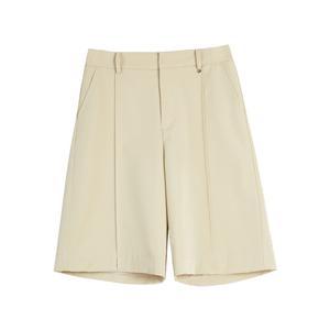 ELLE Шорты Casual женские Khaki Thin