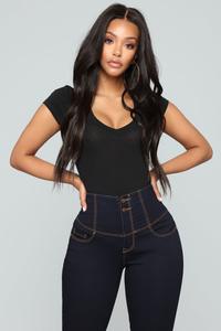 Топ Fashion Nova 65000, черный