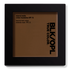 Минеральная матирующая кремовая пудра-основа TRUE COLOR SPF 15 BLK/OPL, Suede Mocha