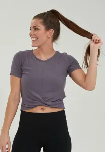 Функциональная рубашка ENDURANCE "Katero", в рубчик, серый