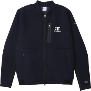 Мужская водоотталкивающая толстовка Champion WRAP-AIR с длинными рукавами, технологией Techweave 3LS, на молнии, с логотипом One Point, размер C3-ZG603, для игры в гольф, темно-синий