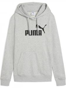 Puma Худи "ESS No.1 Logo Hoodie TR" серого цвета