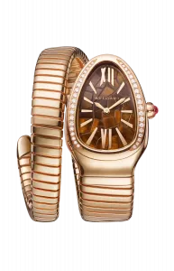 Часы Bulgari Serpenti tubogas tadao ando limited edition autumn 35 мм