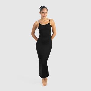 SMILODOX Женское платье-рубашка Aveline с открытой спиной, черное