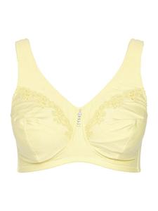 Бюстгальтер на косточках Ulla Popken, цвет vanillegelb
