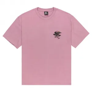 Футболка с коротким рукавом Quiksilver Melt Away, розовый
