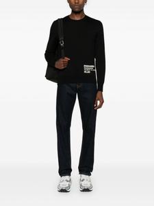 DSQUARED2 джемпер Ceresio 9 с логотипом, черный