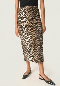 Юбка Soaked in Luxury ALA, Leopard Pattern/Brown