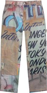 Брюки Stussy Alfonso Canvas Work, мультиколор