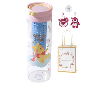 Стеклянные стаканы Disney, [Winnie The Pooh]Glass Tea Strainer With Handle Cup